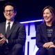 J.J. Abrams and Kathleen Kennedy at this year’s Star Wars Celebration.